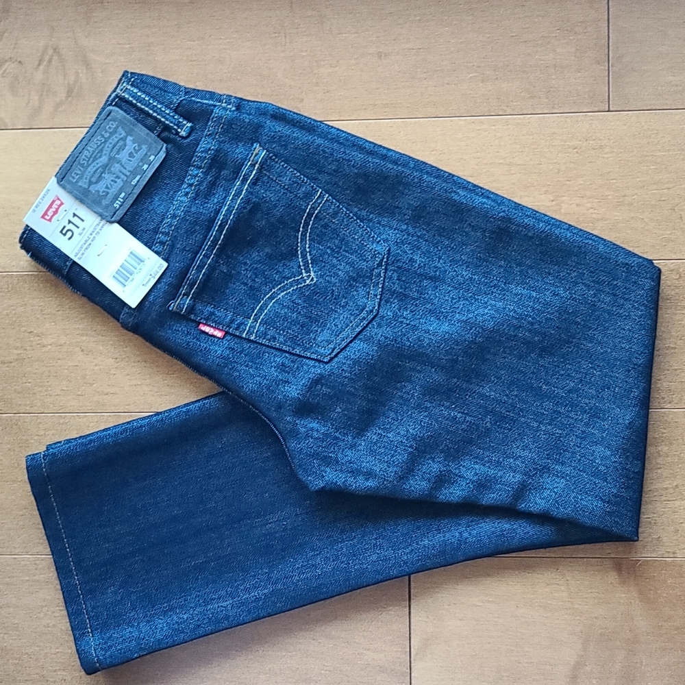 Blue Jeana Levis 511 Slim 12 Reg 26x26